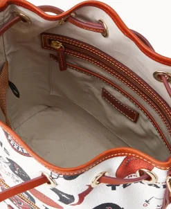 Dooney & Bourke Game Day Ready | Printed Fabric^NFL Drawstring