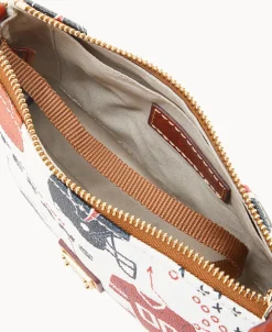 Dooney & Bourke Game Day Ready | Printed Fabric^NFL Lexi Crossbody Sm Coin Case