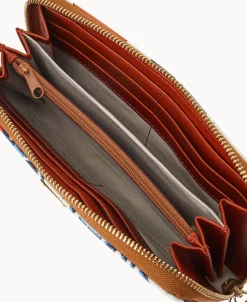 Dooney & Bourke Grab and Go | Wristlets^NFL Large Zip Around Wristlet
