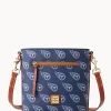 Dooney & Bourke Game Day Ready | Printed Fabric^NFL Small Zip Crossbody