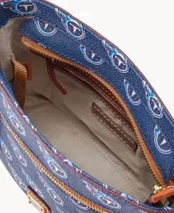 Dooney & Bourke Game Day Ready | Printed Fabric^NFL Small Zip Crossbody