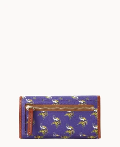Dooney & Bourke Grab and Go | Clutches^NFL Continental Clutch