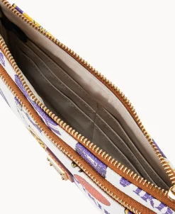 Dooney & Bourke Grab and Go | Wristlets^NFL Vikings Double Zip Wristlet