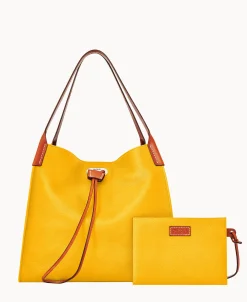 Dooney & Bourke Pebbled Leather | Shoulder Bags^Oncour Roux Pebble Full Up
