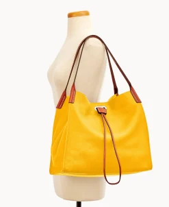 Dooney & Bourke Pebbled Leather | Shoulder Bags^Oncour Roux Pebble Full Up