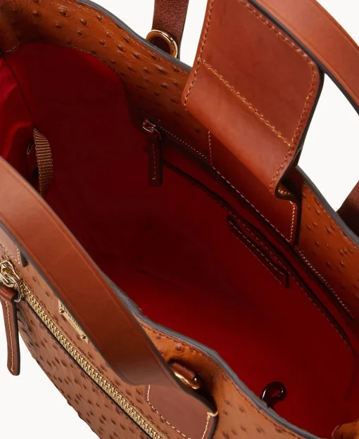 Dooney & Bourke Exotic Leather | Shoulder Bags^Ostrich Brinley