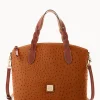 Dooney & Bourke Ready For the Getaway | Exotic Leather^Ostrich Celeste Satchel
