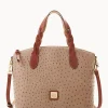 Dooney & Bourke Ready For the Getaway | Exotic Leather^Ostrich Celeste Satchel