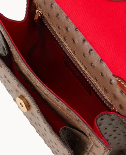 Dooney & Bourke Exotic Leather | Mini Bags^Ostrich Crossbody