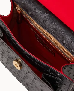 Dooney & Bourke Exotic Leather | Mini Bags^Ostrich Crossbody