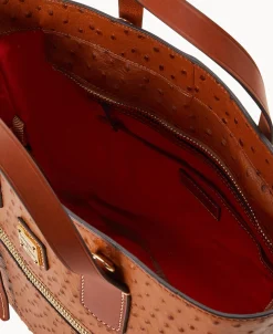 Dooney & Bourke Exotic Leather | Shoulder Bags^Ostrich Darla Shopper