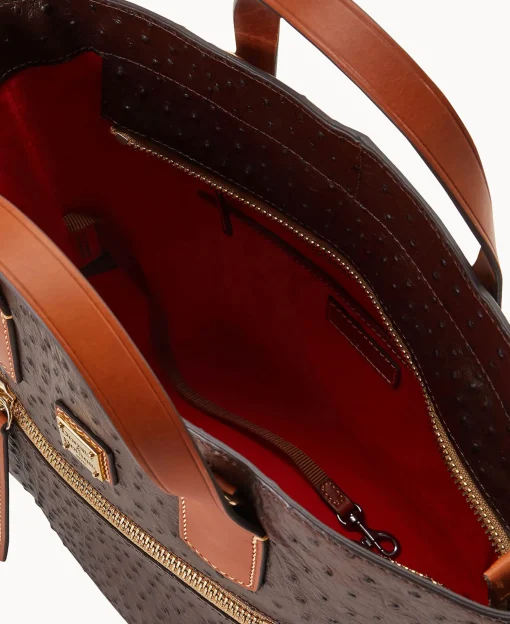 Dooney & Bourke Exotic Leather | Shoulder Bags^Ostrich Darla Shopper