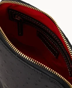 Dooney & Bourke Exotic Leather | Mini Bags^Ostrich Domed Crossbody