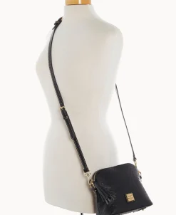 Dooney & Bourke Exotic Leather | Mini Bags^Ostrich Domed Crossbody