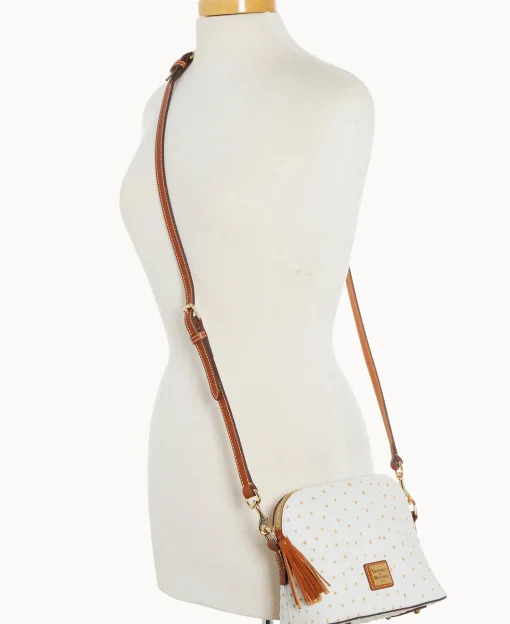 Dooney & Bourke Exotic Leather | Mini Bags^Ostrich Domed Crossbody