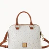 Dooney & Bourke Exotic Leather | Shoulder Bags^Ostrich Domed Satchel