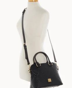 Dooney & Bourke Exotic Leather | Shoulder Bags^Ostrich Domed Satchel