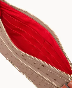 Dooney & Bourke Grab and Go | Wristlets^Ostrich Double Zip Wristlet