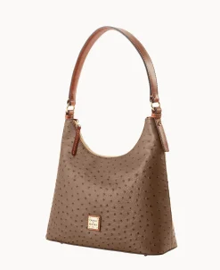 Dooney & Bourke Exotic Leather | Shoulder Bags^Ostrich Hobo