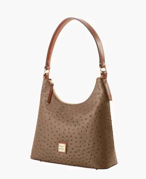 Dooney & Bourke Exotic Leather | Shoulder Bags^Ostrich Hobo