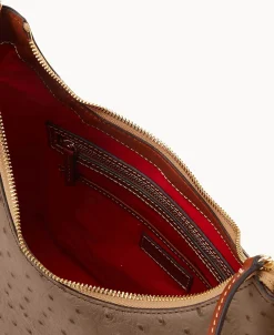 Dooney & Bourke Exotic Leather | Shoulder Bags^Ostrich Hobo