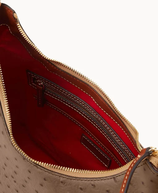 Dooney & Bourke Exotic Leather | Shoulder Bags^Ostrich Hobo