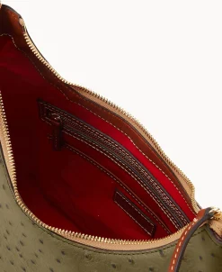 Dooney & Bourke Exotic Leather | Shoulder Bags^Ostrich Hobo