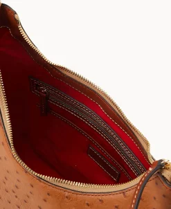Dooney & Bourke Exotic Leather | Shoulder Bags^Ostrich Hobo
