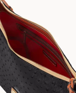 Dooney & Bourke Exotic Leather | Shoulder Bags^Ostrich Hobo