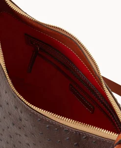 Dooney & Bourke Exotic Leather | Shoulder Bags^Ostrich Hobo