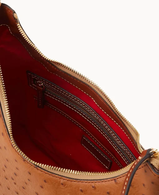 Dooney & Bourke Exotic Leather | Shoulder Bags^Ostrich Hobo