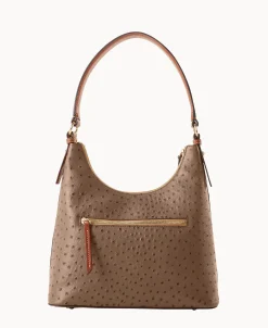 Dooney & Bourke Exotic Leather | Shoulder Bags^Ostrich Hobo