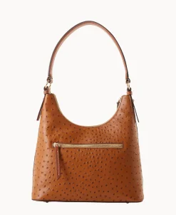 Dooney & Bourke Exotic Leather | Shoulder Bags^Ostrich Hobo