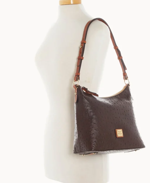 Dooney & Bourke Exotic Leather | Shoulder Bags^Ostrich Hobo
