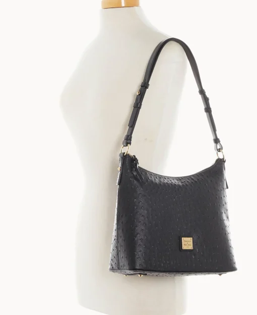 Dooney & Bourke Exotic Leather | Shoulder Bags^Ostrich Hobo