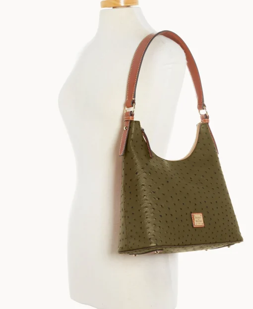Dooney & Bourke Exotic Leather | Shoulder Bags^Ostrich Hobo