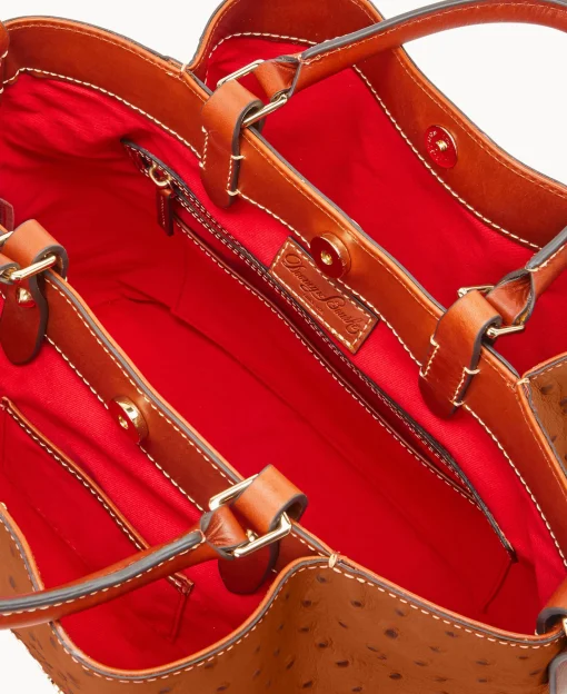 Dooney & Bourke Exotic Leather | Shoulder Bags^Ostrich Large Barlow