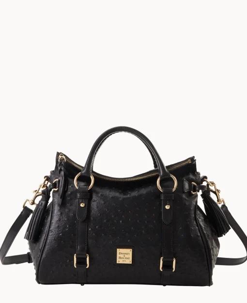 Dooney & Bourke Exotic Leather | Shoulder Bags^Ostrich Large Satchel