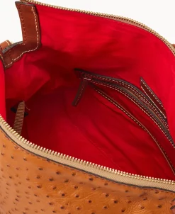 Dooney & Bourke Exotic Leather | Shoulder Bags^Ostrich Large Satchel