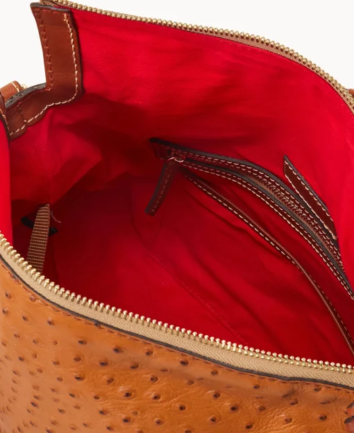 Dooney & Bourke Exotic Leather | Shoulder Bags^Ostrich Large Satchel