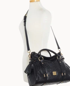 Dooney & Bourke Exotic Leather | Shoulder Bags^Ostrich Large Satchel