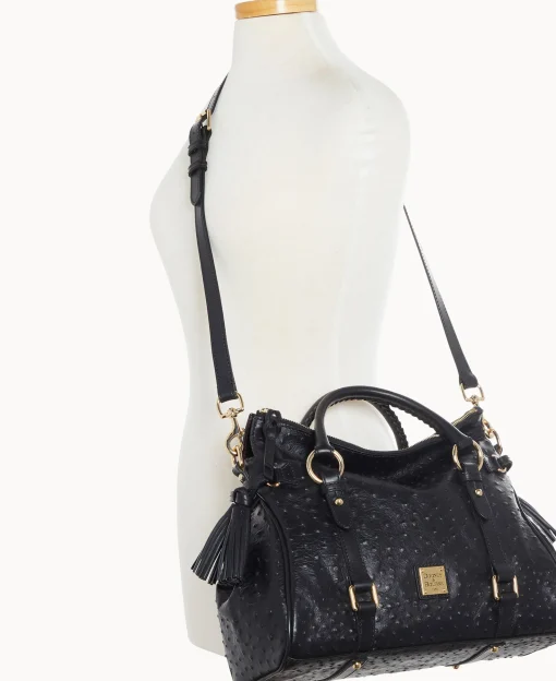 Dooney & Bourke Exotic Leather | Shoulder Bags^Ostrich Large Satchel