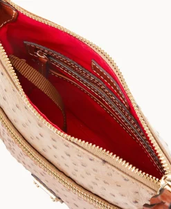 Dooney & Bourke Exotic Leather | Mini Bags^Ostrich Letter Carrier