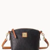 Dooney & Bourke Exotic Leather | Mini Bags^Ostrich Mini Domed Crossbody
