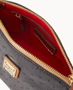 Dooney & Bourke Exotic Leather | Mini Bags^Ostrich Mini Domed Crossbody