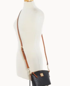 Dooney & Bourke Exotic Leather | Mini Bags^Ostrich Mini Domed Crossbody
