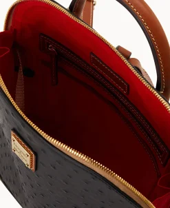 Dooney & Bourke Ready For the Getaway | Exotic Leather^Ostrich Pod Backpack