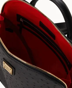 Dooney & Bourke Ready For the Getaway | Exotic Leather^Ostrich Pod Backpack