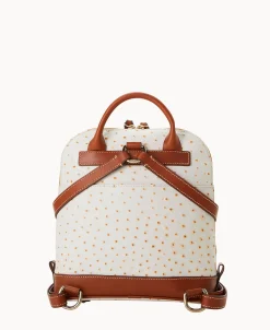Dooney & Bourke Ready For the Getaway | Exotic Leather^Ostrich Pod Backpack