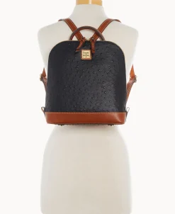 Dooney & Bourke Ready For the Getaway | Exotic Leather^Ostrich Pod Backpack